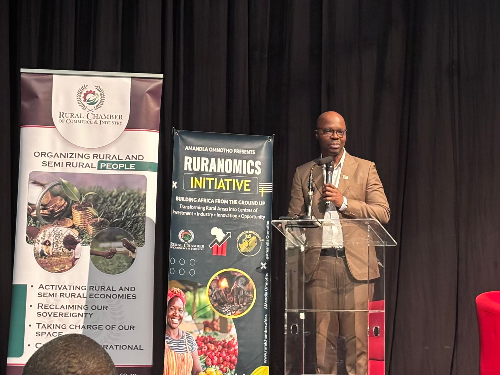 Mr Gugulethu Xaba, President of Amandla Omnotho